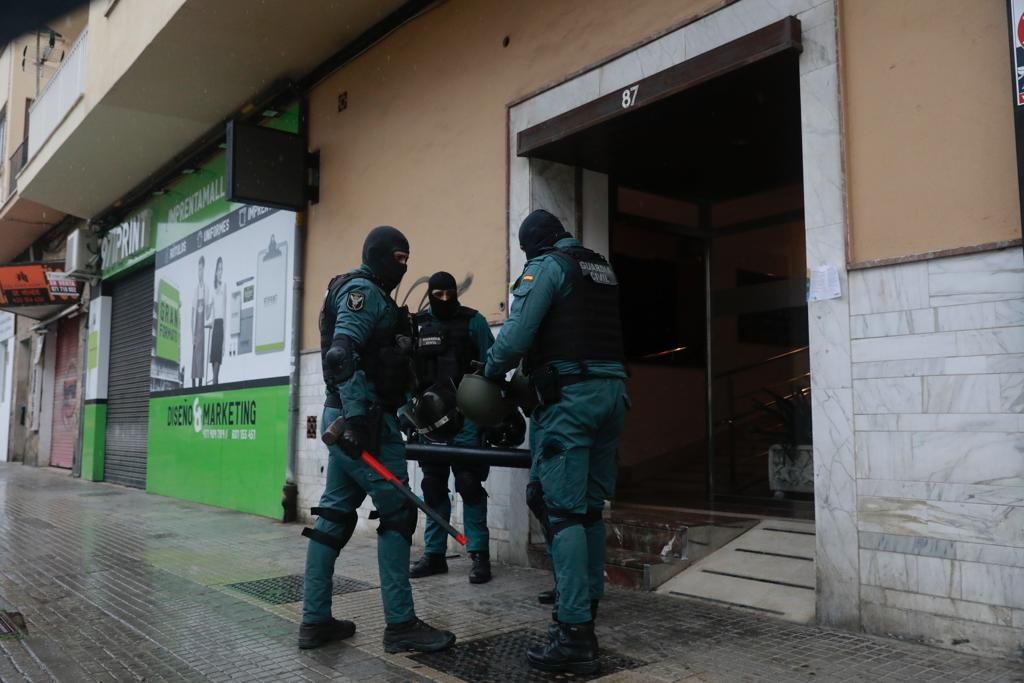 Gran operación antidroga de la Guardia Civil en Mallorca