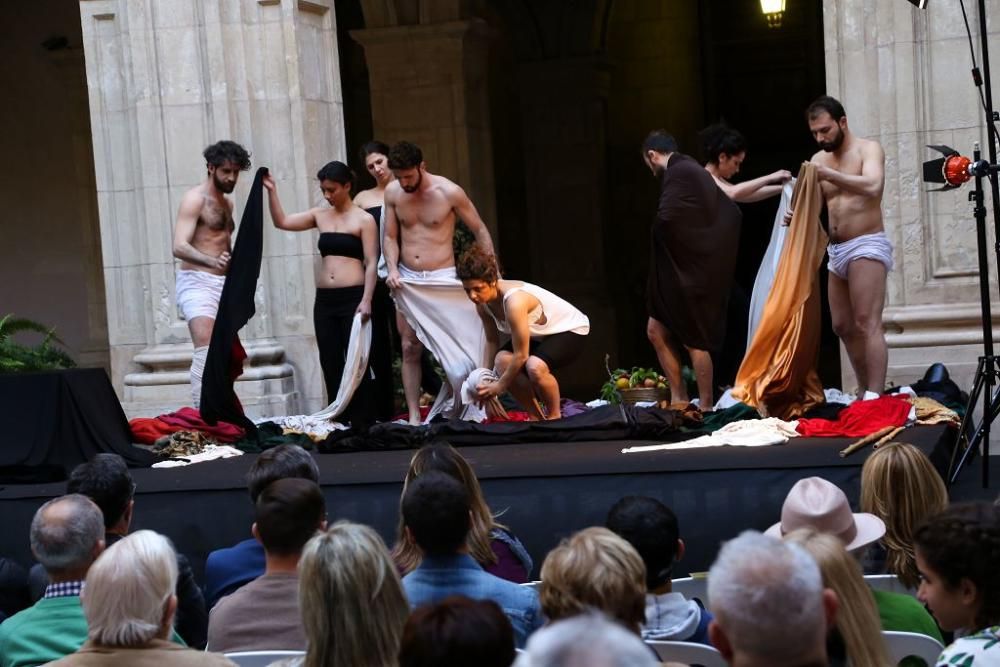 Los cuadros de Caravaggio cobran vida en Murcia