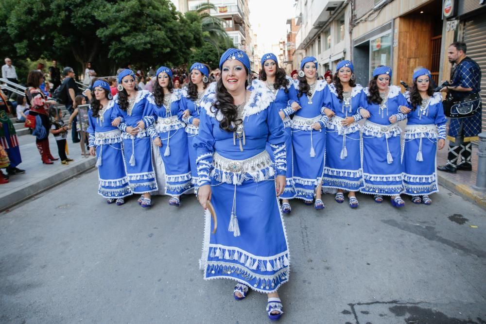 Los Realistas entraron en la ciudad con un boato donde los caballos y la sangre azul de las tropas musulmanas fueron los protagonistas