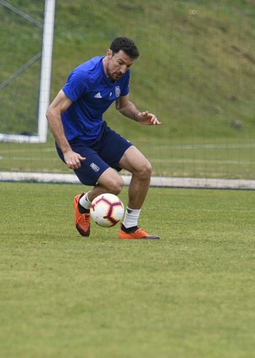 Entrenamiento del Real Oviedo