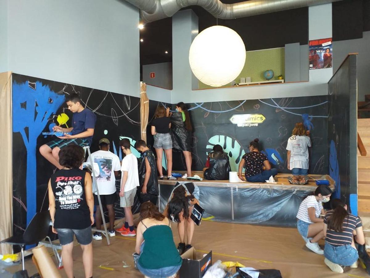 Una activitat de l'equipament gironí