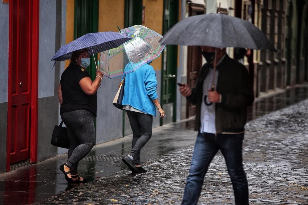 Lluvias en Tenerife