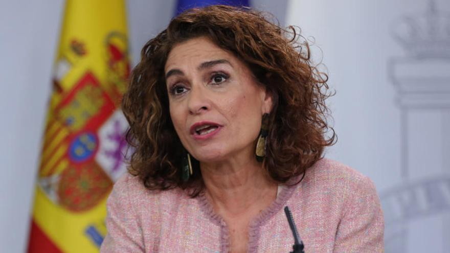 La ministra Mª Jesús Montero.