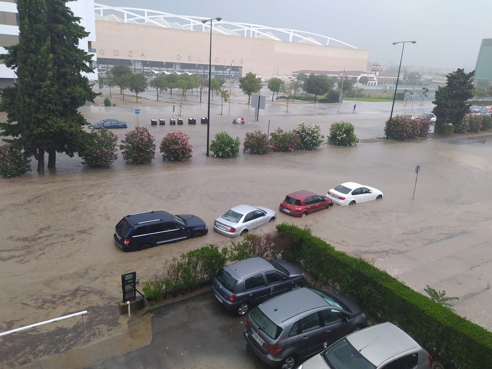 EN IMÁGENES | Granizada en Zaragoza