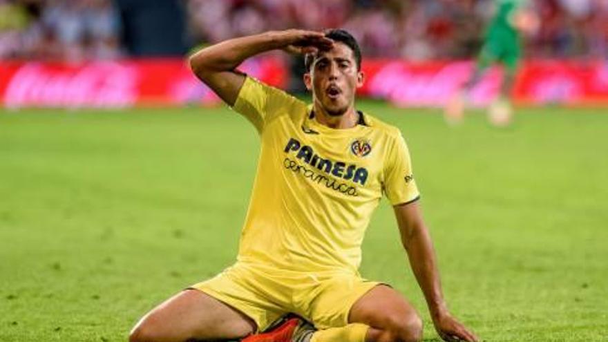 Fornals, tras su gran actuación en San Mamés en la primera vuelta del campeonato.