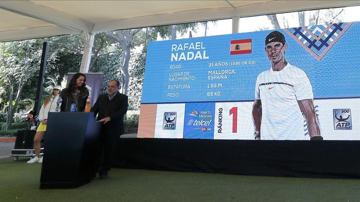 Rafa Nadal será la gran atracción en Acapulco