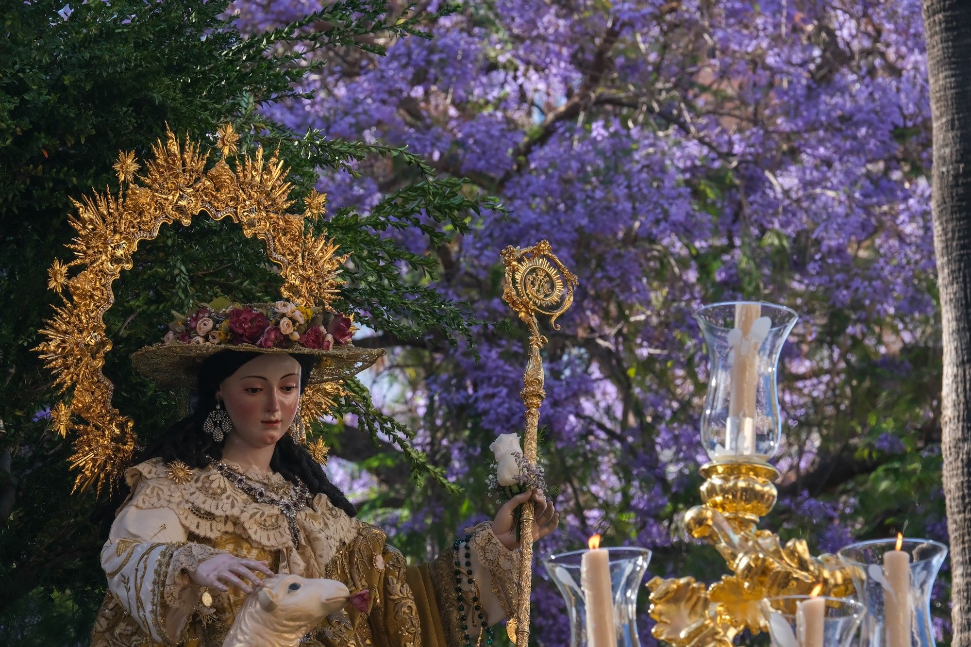 La procesión de la Divina Pastora de 2023, en imágenes