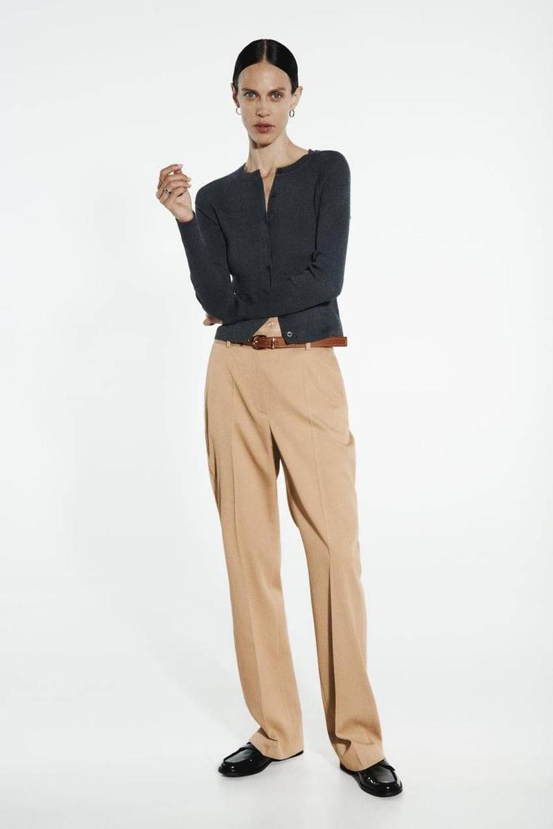 5 pantalones elegantes de tiro alto de la nueva colección de Zara