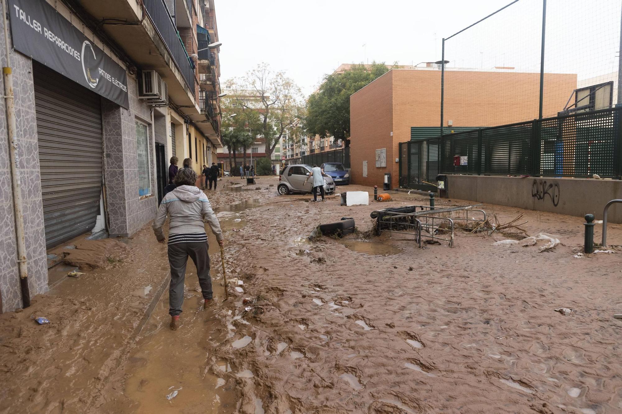La devastación en Paiporta tras la catástrofe