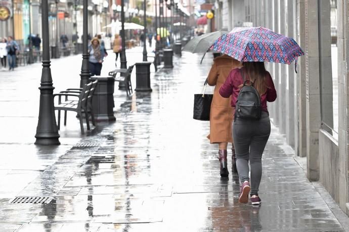 08-03-2019 LAS PALMAS DE GRAN CANARIA. Lluvia.. Fotógrafo: ANDRES CRUZ