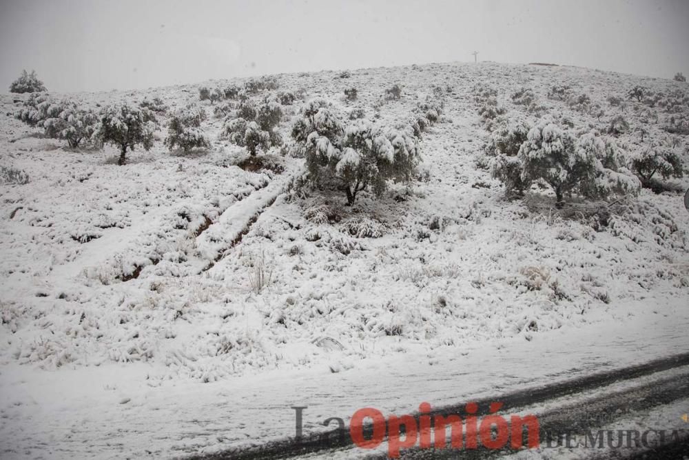 Nieve en el Noroeste de la Región