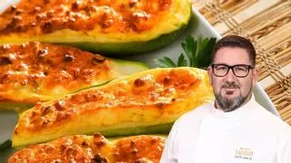 Dani García, chef: “Los calabacines rellenos mejoran si en lugar de carne picada, utilizas arroz integral, verduras y parmesano”