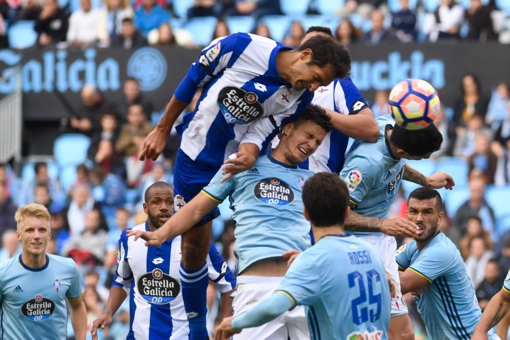 Mañana negra para el Dépor en Vigo ante el Celta