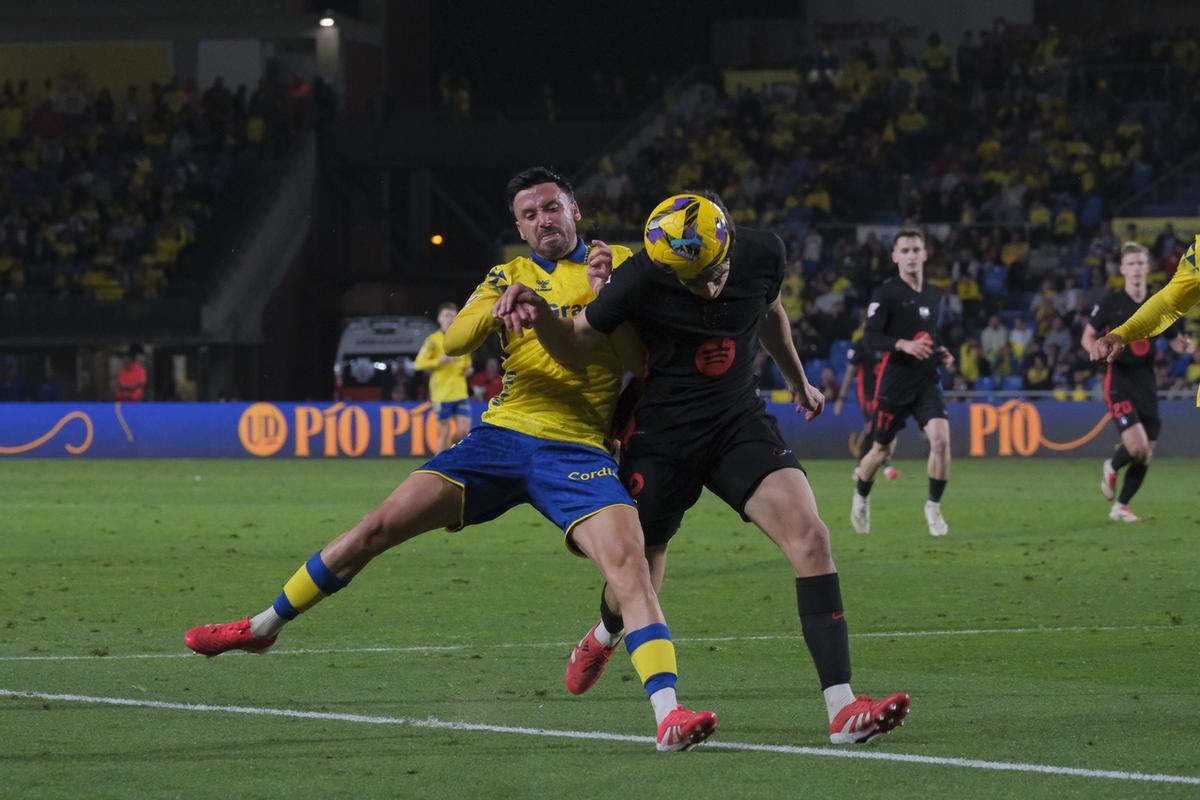 El partido UD Las Palmas-FC Barcelona, en imágenes (0-2)