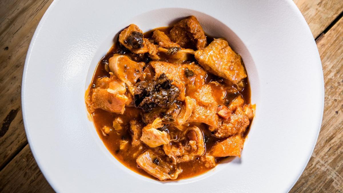 Callos del restaurante Ponzano.