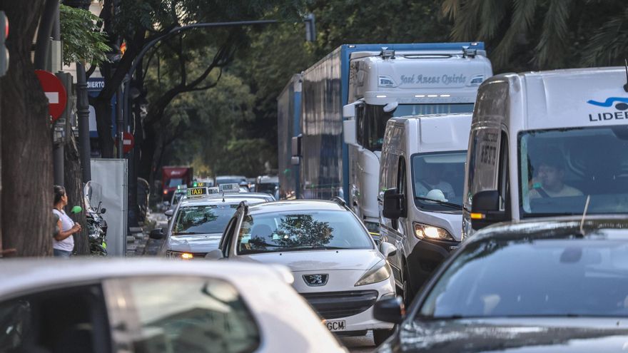 El tráfico sigue creciendo en València: estos son los puntos críticos