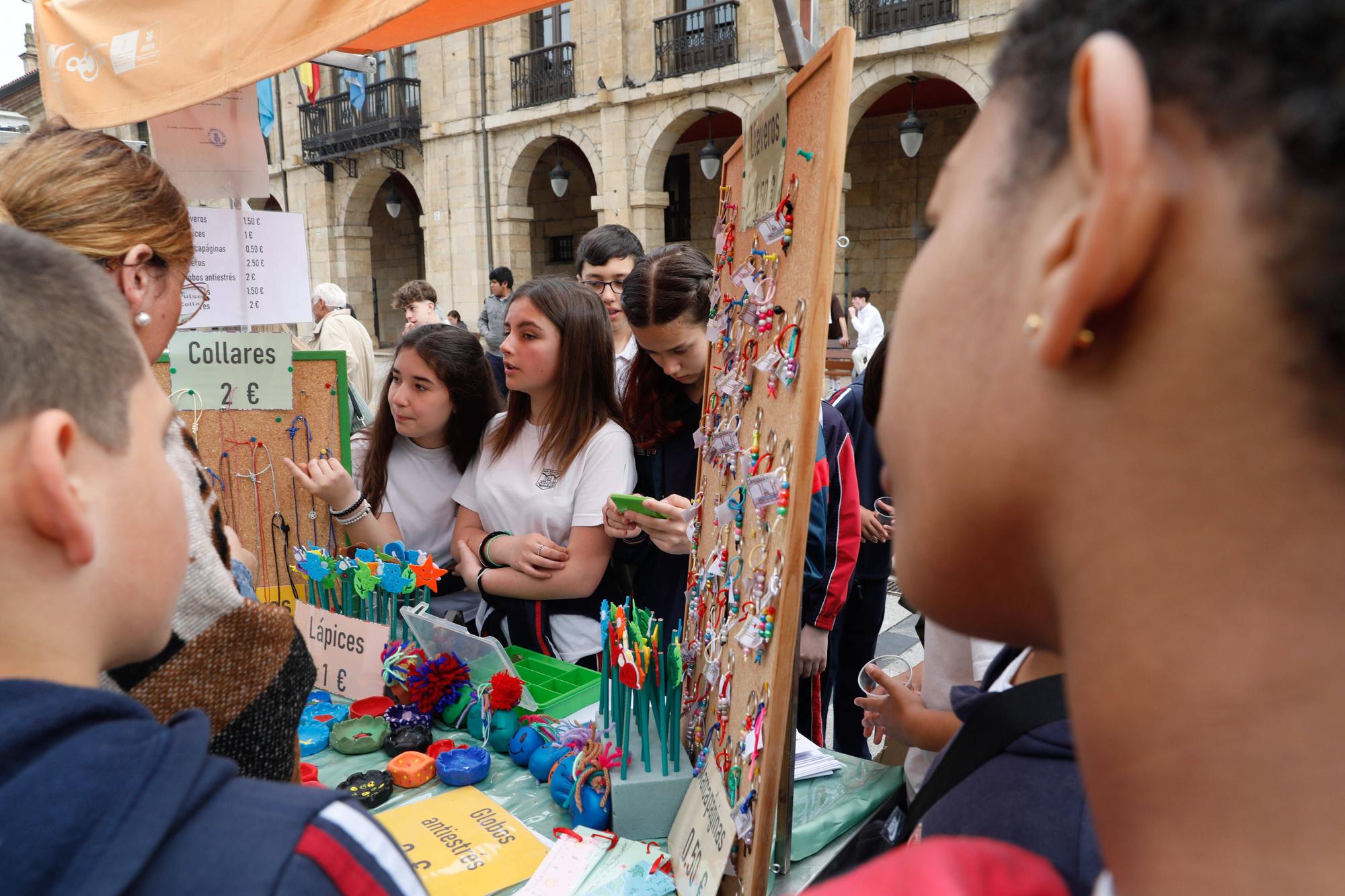 Las cooperativas escolares de Avilés toman El Parche