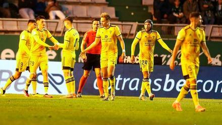 Victoria del Mirandés frente al Racing de Ferrol