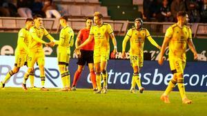 Victoria del Mirandés frente al Racing de Ferrol