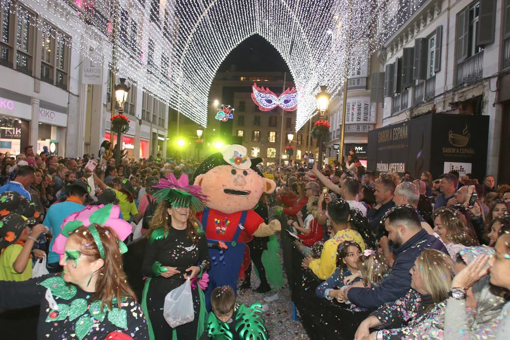 Sábado de carnaval en Málaga