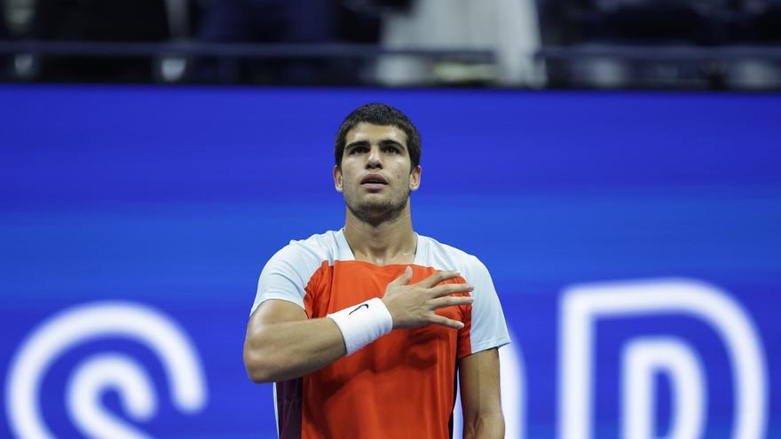 Horario y dónde ver la final del US Open Alcaraz-Ruud