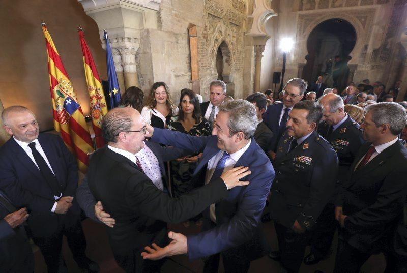 Toma de posesión de Javier Lambán como presidente de Aragón