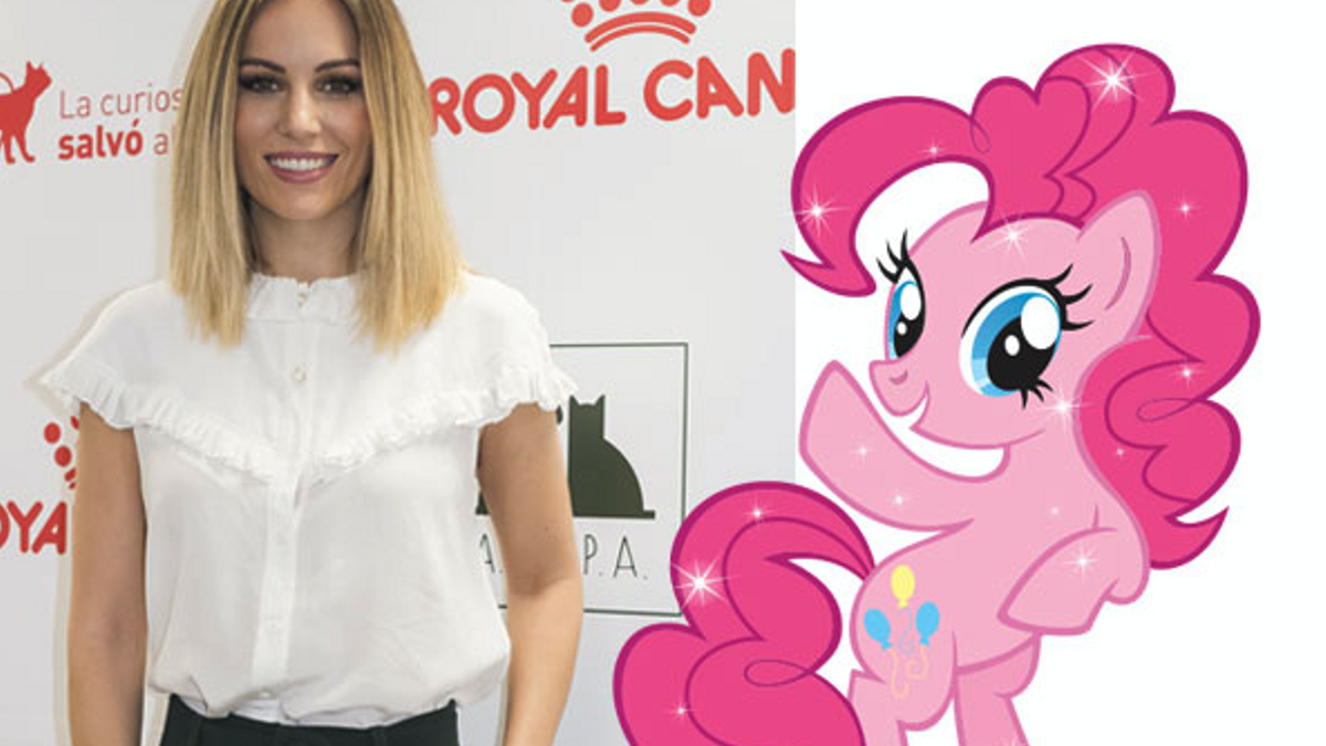 Edurne y su transformación en 'My Little Pony'