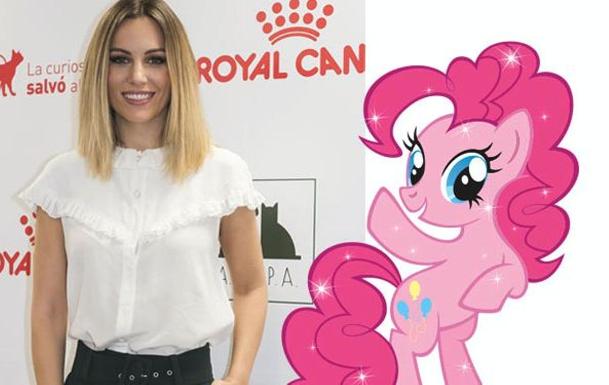 Edurne y su transformación en 'My Little Pony'