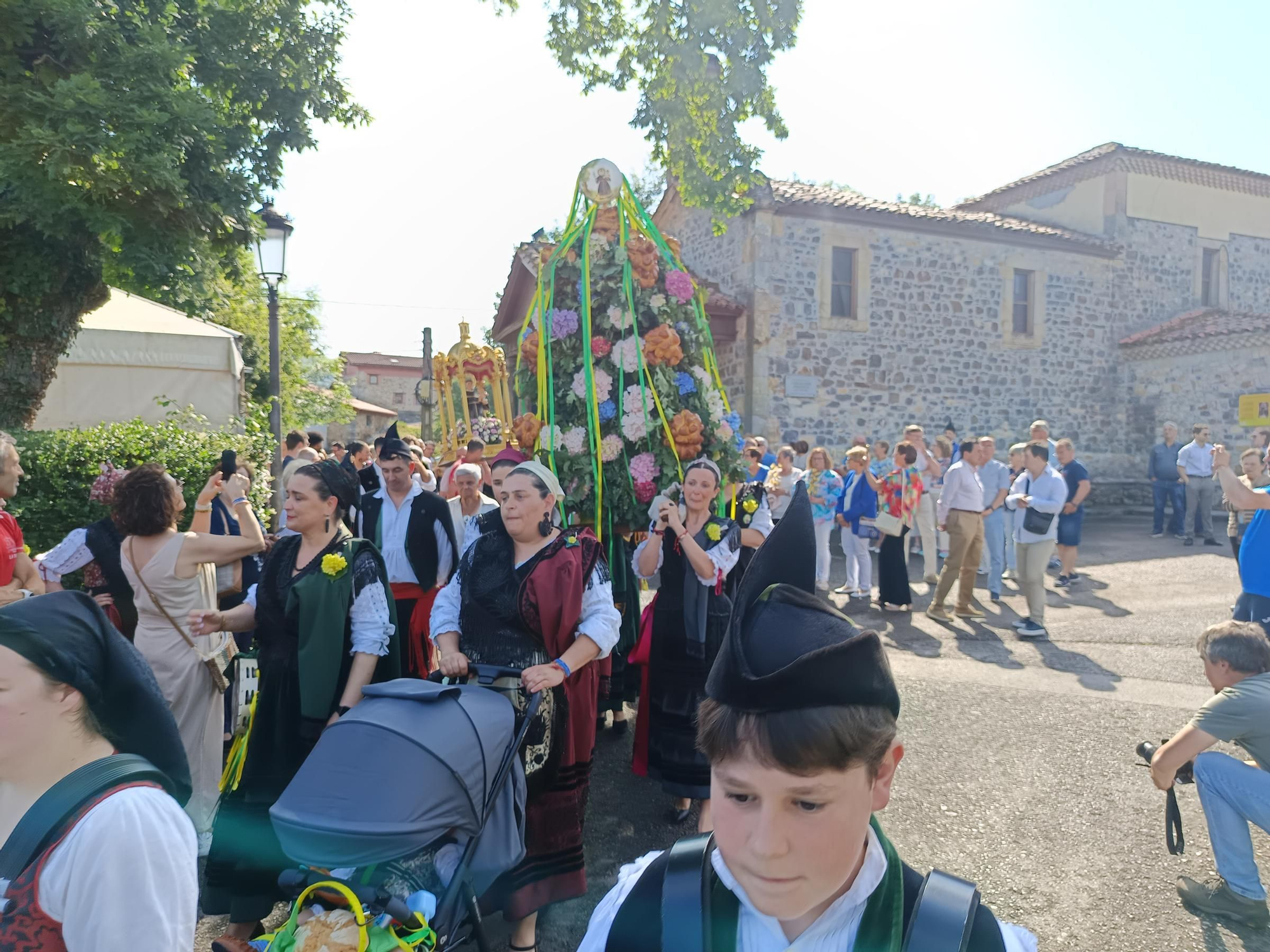 Procesión de San Antoniu "El Nuestru" en Cangas de Onís