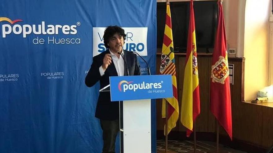 Garcés (PP): «Los oscenses necesitamos un Gobierno del PP que cohesione»