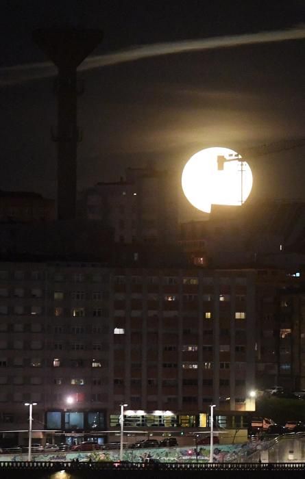 Superluna en A Coruña: La más grande desde 1948