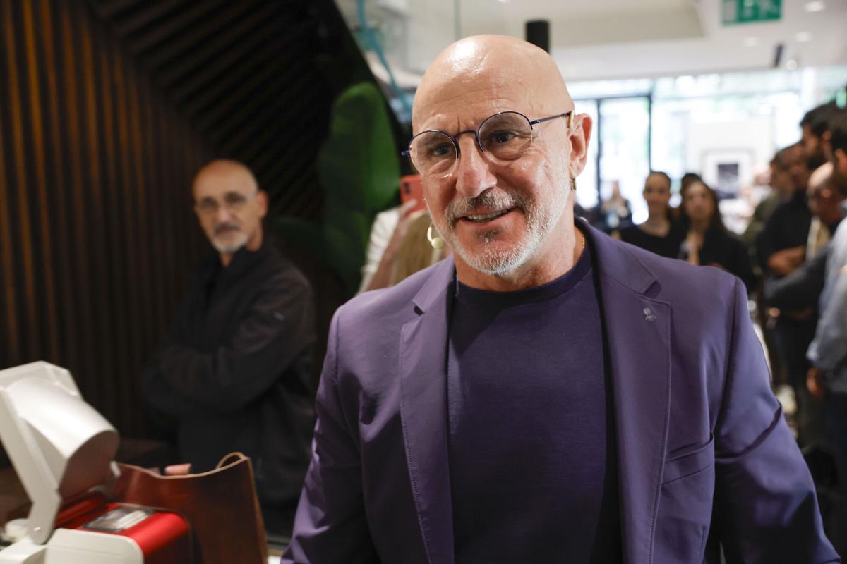 El seleccionador español, Luis de la Fuente