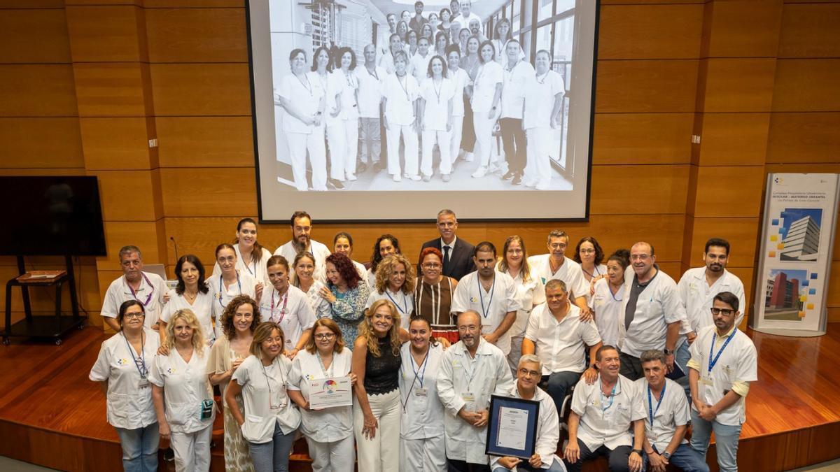 La Unidad de Lesionados Medulares del Hospital Insular de Gran Canaria, la primera de España en obtener la Excelencia en Humanización