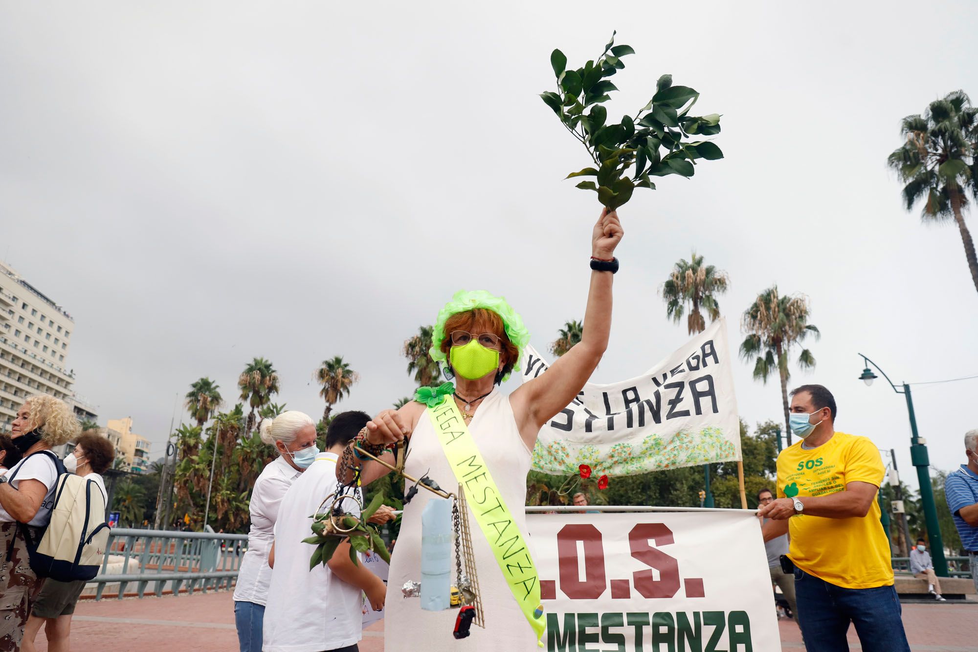 Manifestación 'Juicio por el clima' por las calles de Málaga