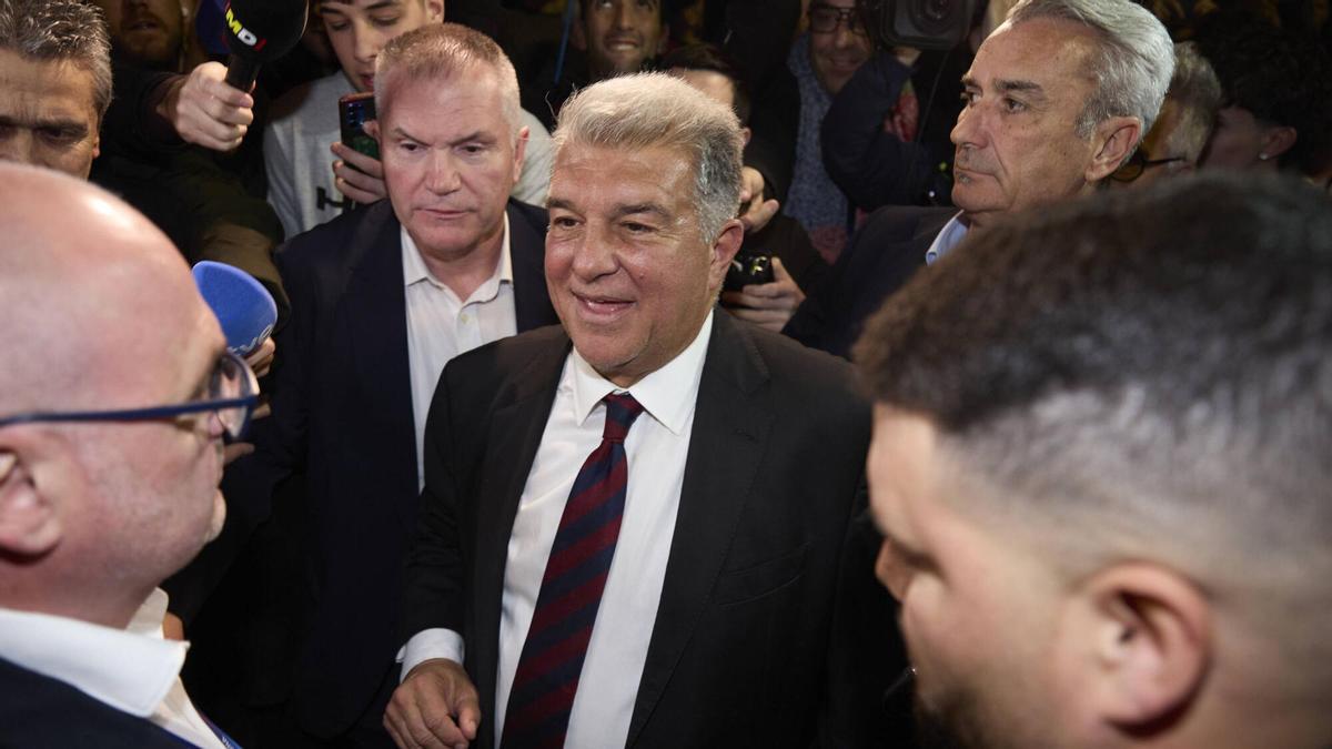 Un mensaje diáfano: Laporta tiene que terminar lo que empezó