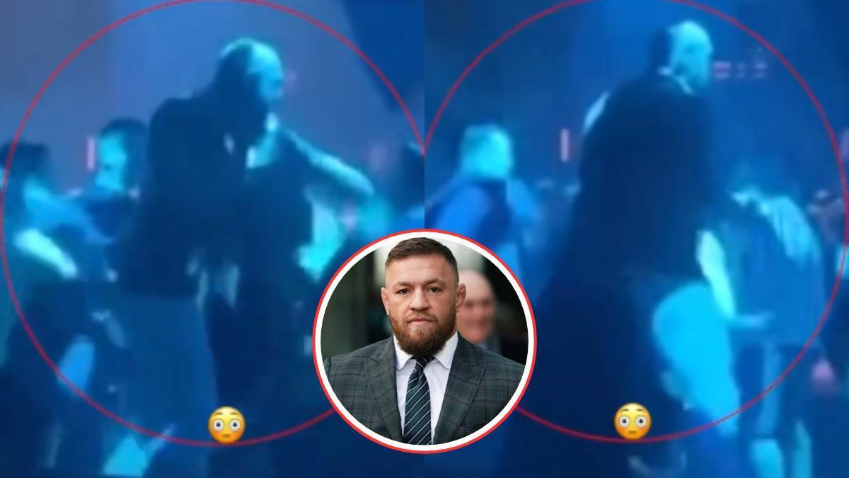 Conor McGregor golpea a una persona en una discoteca de Ibiza.