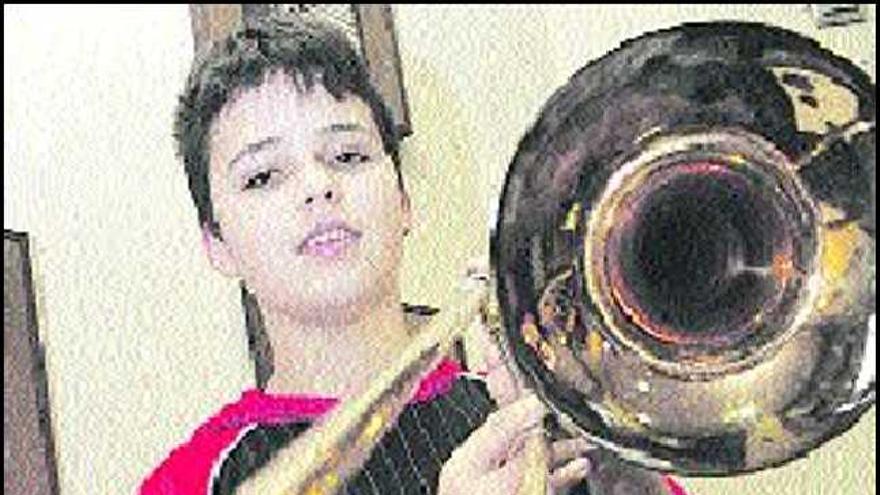 El trombonista Santiago Novoa.