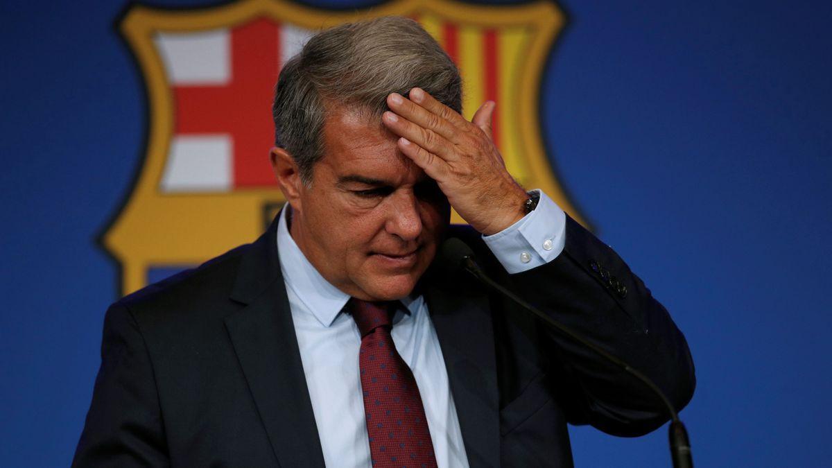 El president del FC Barcelona, Joan Laporta.