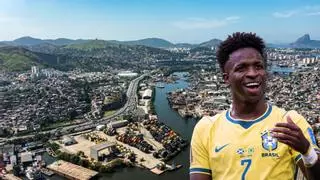 La ciudad brasileña de barrios humildes que vio crecer a Vinícius Jr.