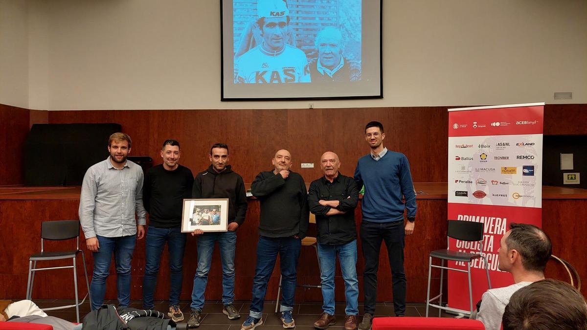 Imatges de la presentació de la Primavera Ciclista del Berguedà