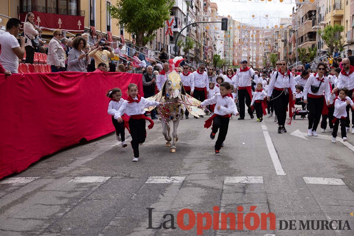 Desfile infantil en las Fiestas de Caravaca (Bando Caballos del Vino)