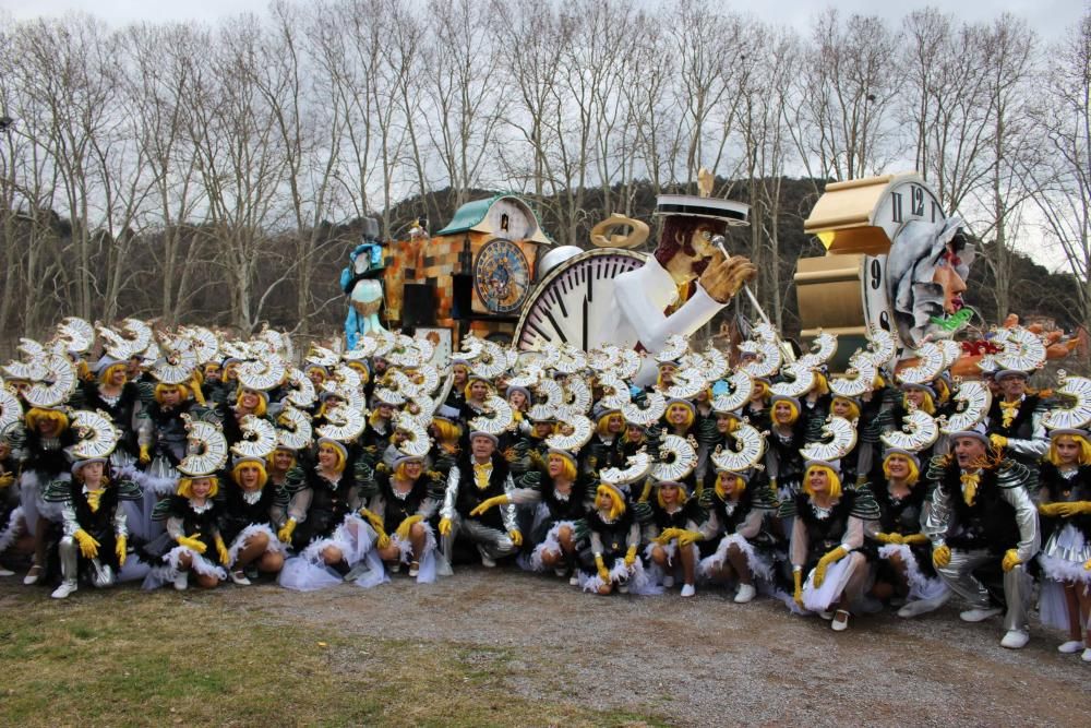 La colla La Santjoanenca al Carnaval d'Olot