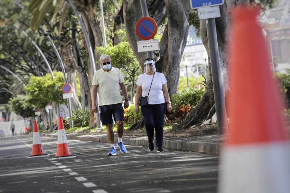 Cortes de carriles para facilitar paseos