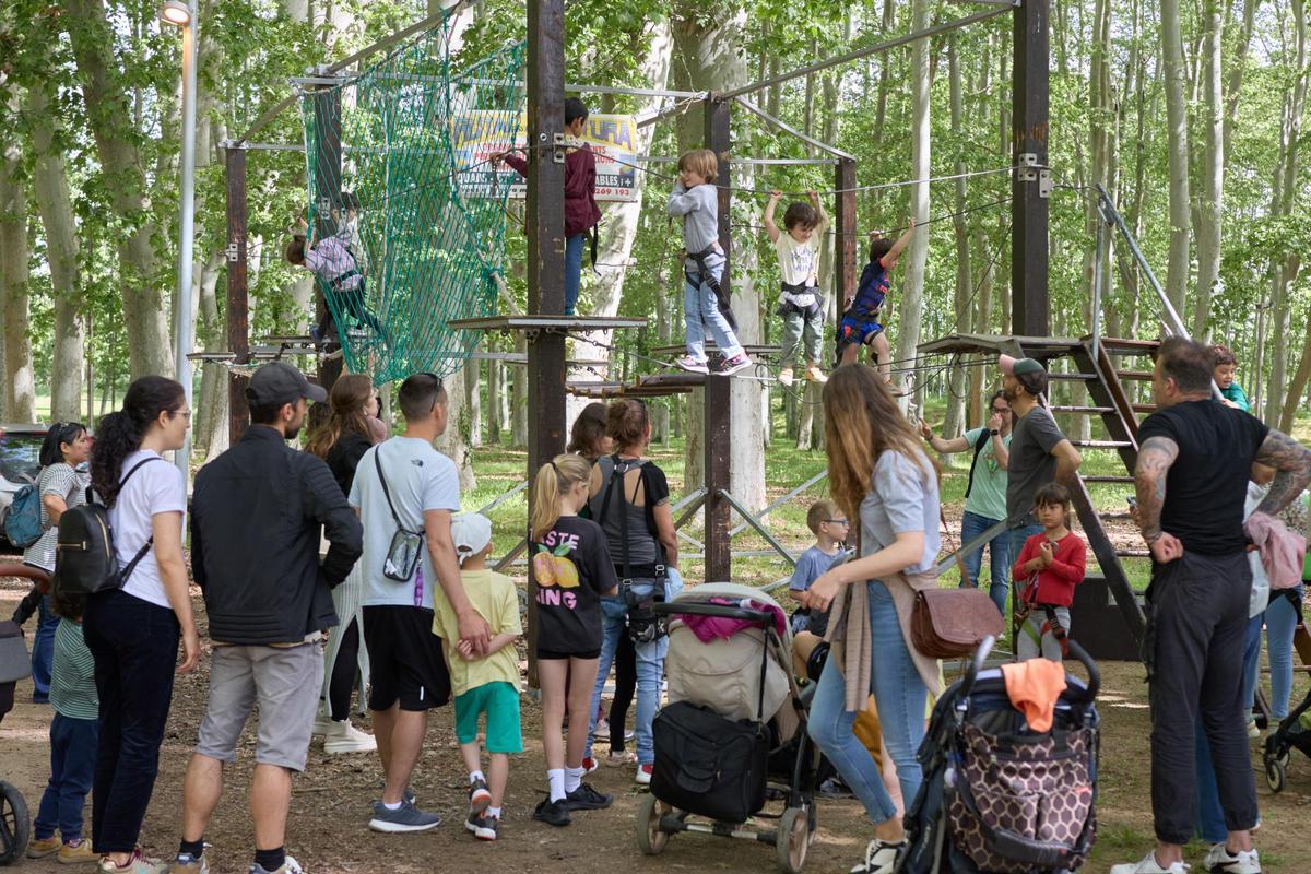 Un instant del Festival Ludivers de l'any passat, als jardins de la Devesa.