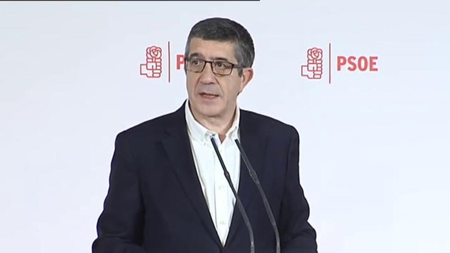 Vídeo / Patxi López presenta oficialmente su candidatura a la Secretaría General del PSOE