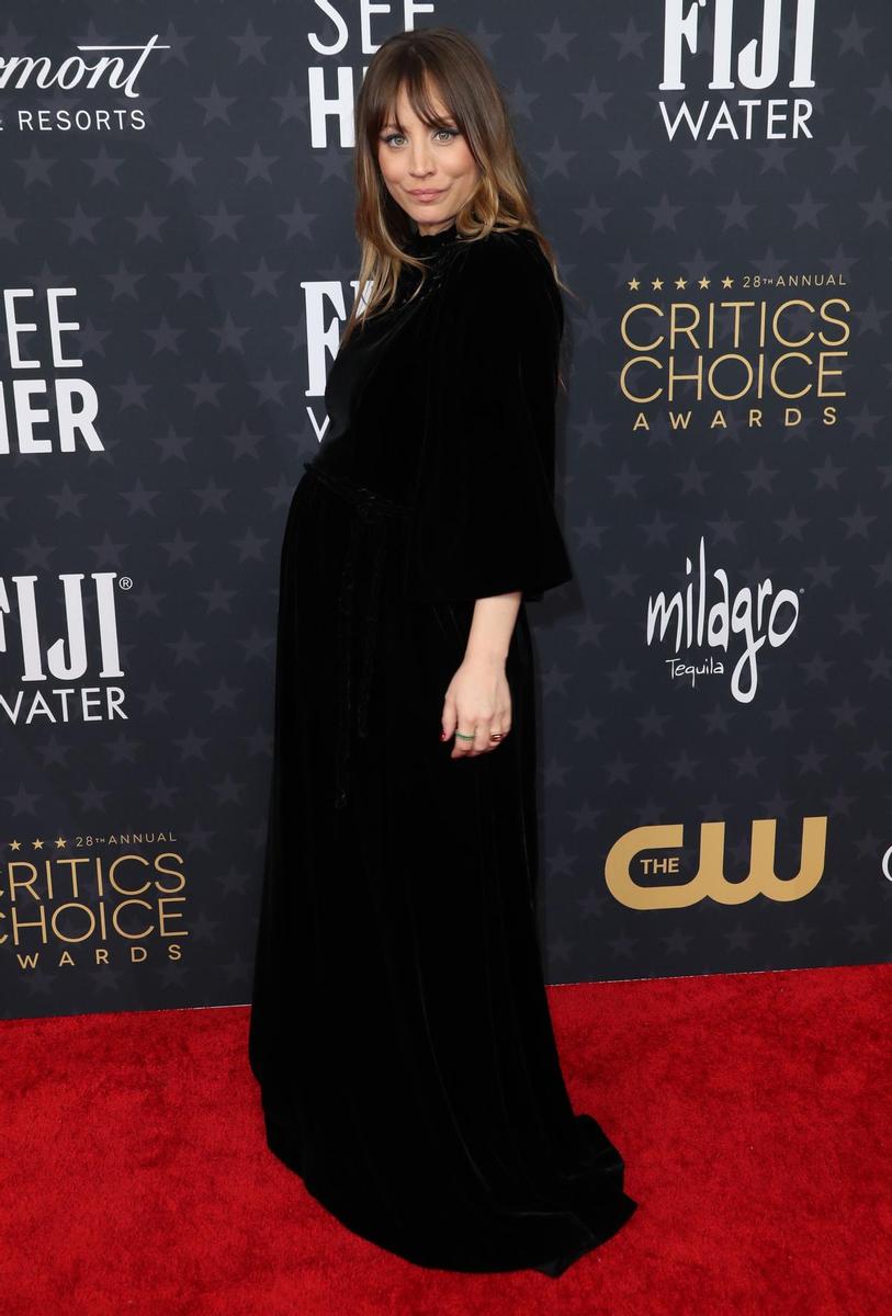 Kaley Cuoco en los Critics Choice Awards 2023