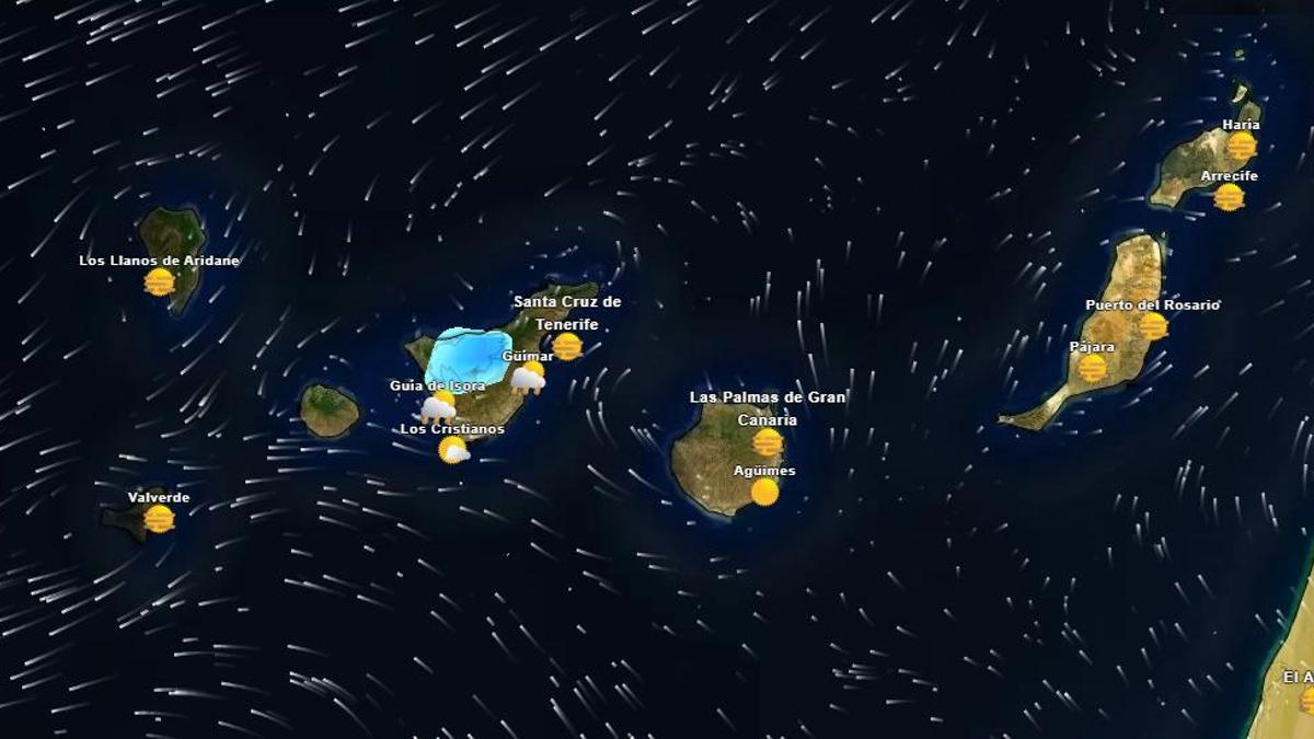 Predicción del tiempo para este lunes, 23 de noviembre