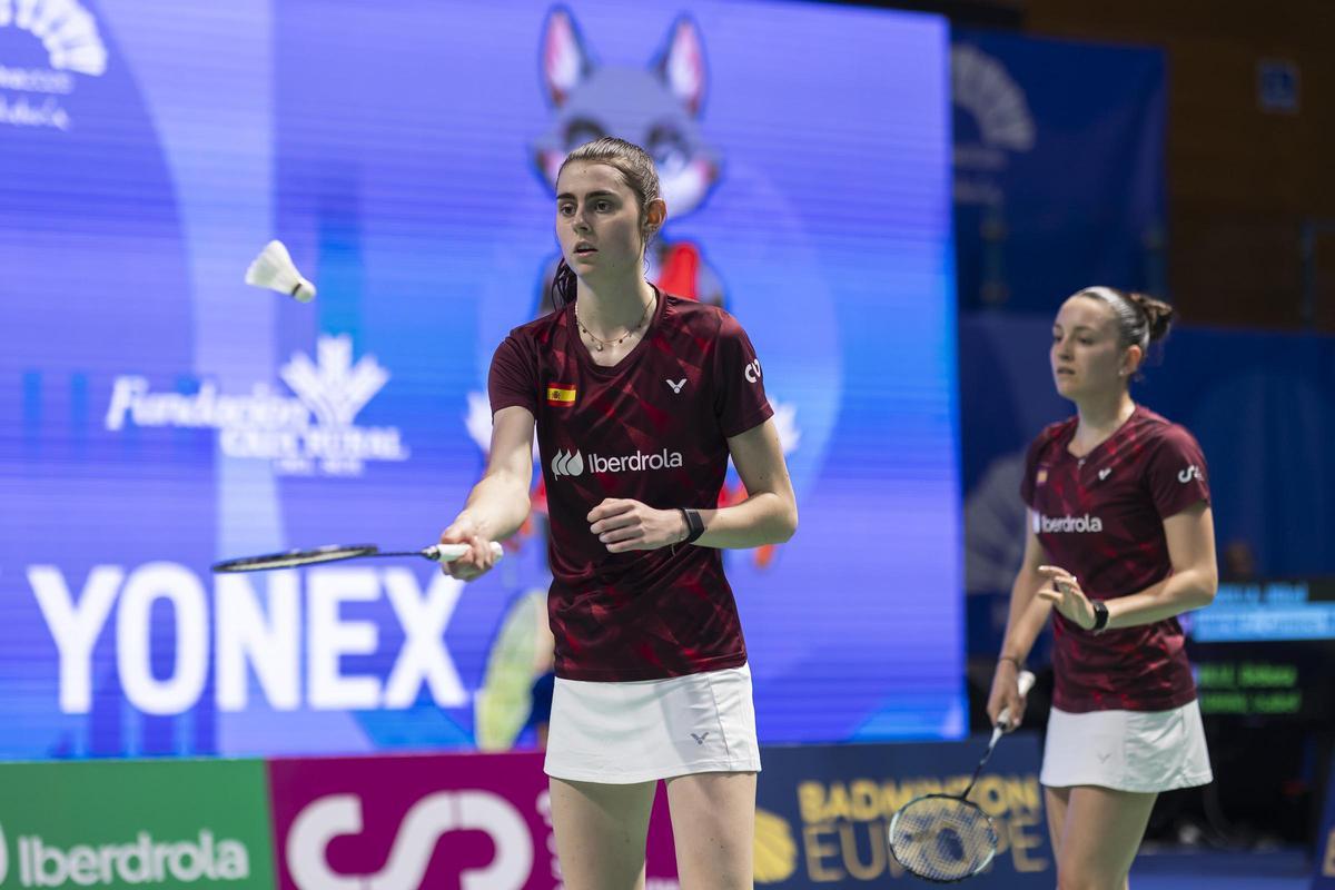 Imagen de Carmen Jiménez en su debut en el Europeo