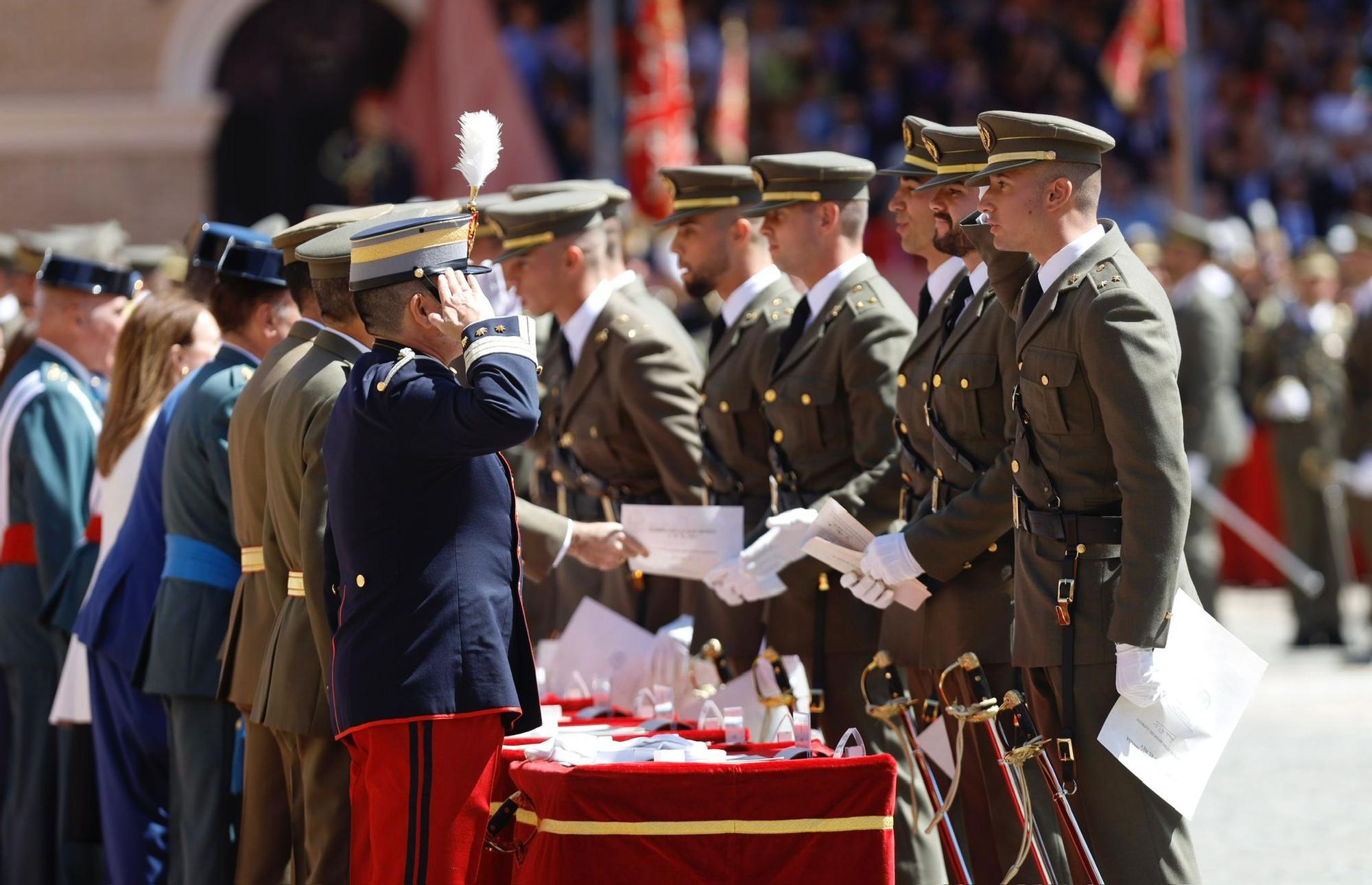 En imágenes | La princesa Leonor se despide de la Academia General Militar