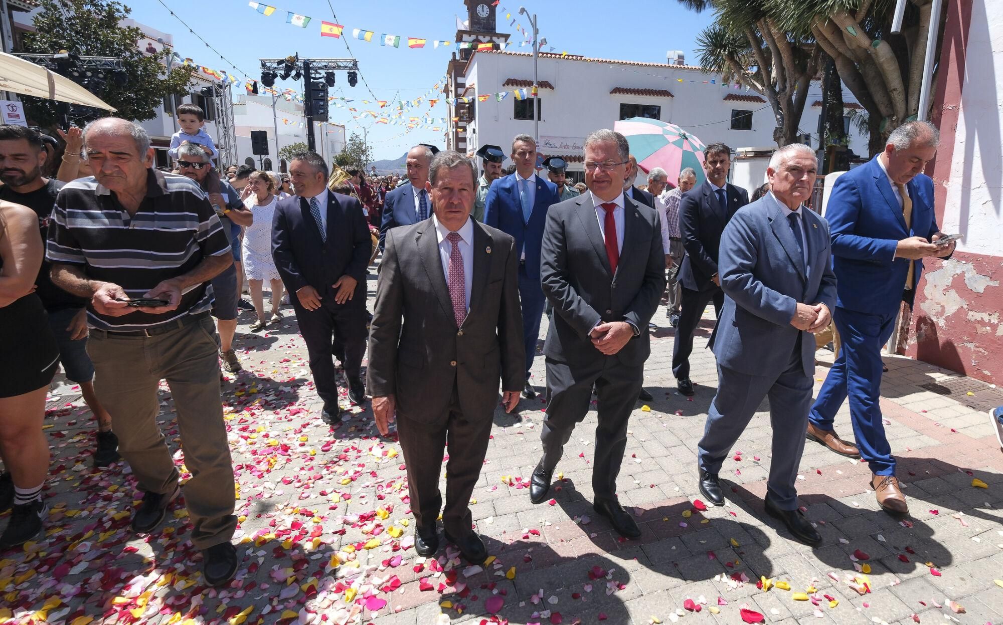 Procesión de la Virgen de La Cuevita, Artenara